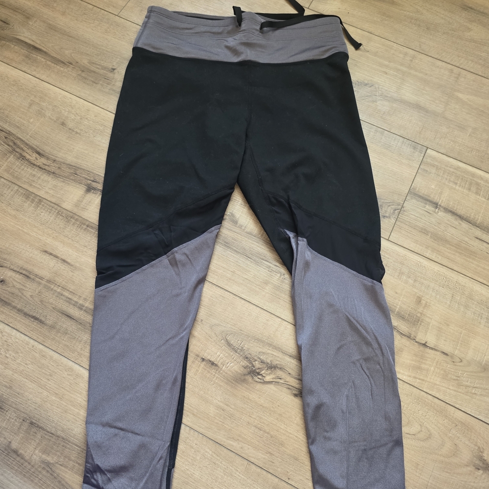 Black and Gray Leggings